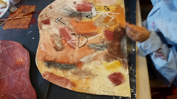 Grotschilderen zoals in de Prehistorie Grotschilderen zoals in de Prehistorie