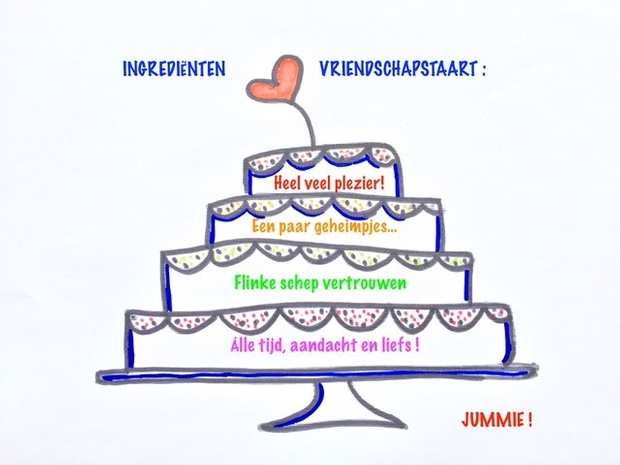 Vriendschapstaart Vriendschapstaart