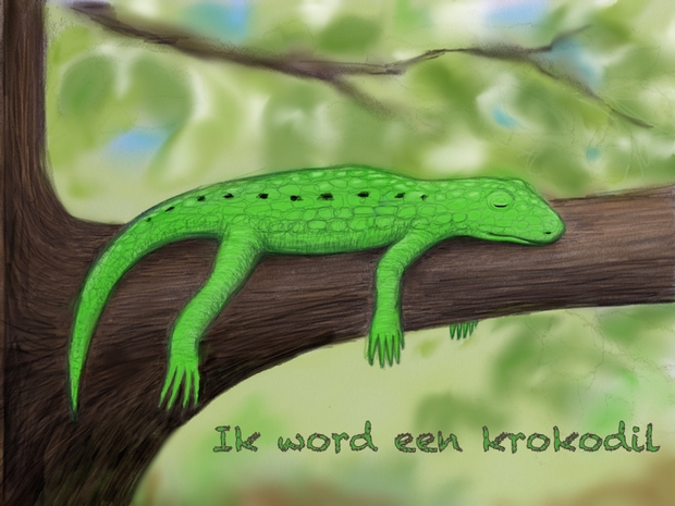 Ik word een krokodil Ik word een krokodil